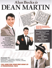 Alan Becks as Dean Martin