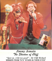 Jimmy Jemain as Sir Cliff Richard
